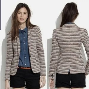 Madewell Crossweave Textured dress Blazer sz 0